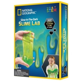 National Geographic - Set educativ Laboratorul de slime fosforescent National Geographic - 1